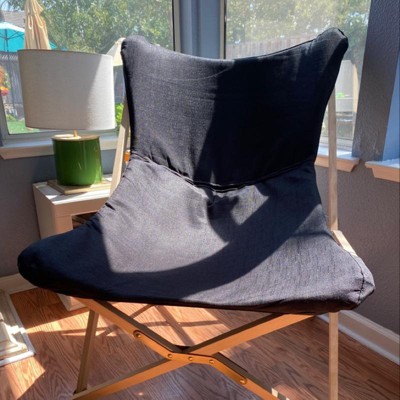 wood butterfly chair target