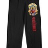 Peacemaker Hero & Logo Men's Black Sleep Pajama Pants - 2 of 4