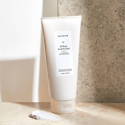 Naturium KP Body Scrub & Mask for Sensitive Skin, Unscented, 8 oz