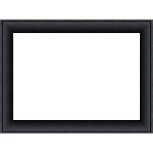 Amanti Art Nero Black Framed Dry Erase Magnetic Board - 1 of 4