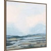 Amanti Art Blue Shoals I by June Erica Vess Framed Canvas Wall Art - 3 of 4