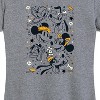 Women's - Disney - Halloween Collage Short Sleeve Graphic T-Shirt - 2 of 4