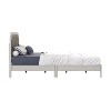 Galano Annifer Upholstered Queen Platform Bed With Headboard - 4 of 4