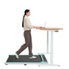 Naysaye Treadmill with Compact Design Supports 242lbs Capacity for Home Office Fitness, Blue, 49.2"*20.47"*4.92" - 2 of 4