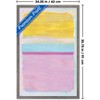Trends International Reinders: Abstract - Colorful Squares in Pink and Yellow Framed Wall Poster Prints - 3 of 4