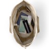 Lands' End Zip Top Long Handle Canvas Tote Bag - 3 of 4