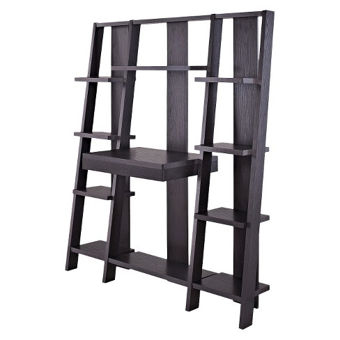 Del Norte Ladder Desk Wall Espresso Room Joy Target