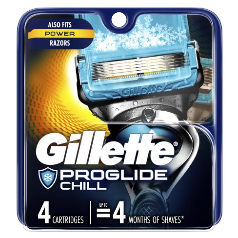 Gillette Proglide Chill Men S Razor Blade Refills Target