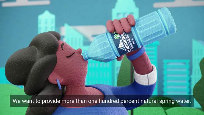 Ice Mountain Brand 100% Natural Spring Water - 6pk/23.7 fl oz Sport Cap Bottles, 2 of 12, play video