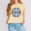 Simply Sage Market Women's Big Sky Ski Resort Short Sleeve Relaxed Fit Cropped Tee - 2 of 4