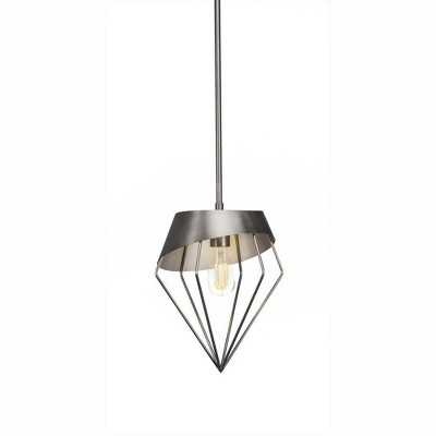 Toltec Lighting Neo 1 - Light Pendant in  Brushed Nickel