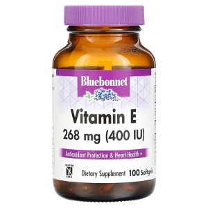 Bluebonnet Nutrition Vitamin E, 100 Softgels - 1 of 4