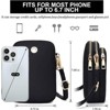 BEAFUP Women's Mini Crossbody Bag - Stylish and Functional Water-Resistant Phone Pouch, Adjustable Shoulder Strap,Multiple Compartments - 3 of 4