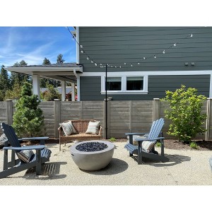 Allsop 9.5ft Heavy-Duty String Light Pole Stand with Mounting Brackets for Fence or Deck Railing - 1 of 4