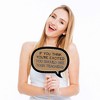 Big Dot of Happiness Funny Bright Future - Graduation Party Photo Booth Props Kit - 10 Piece - 2 of 4