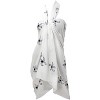 LA LEELA Women's Beachwear Summer Bikini Wraps Beach Wrap Sarong Coverups Swimwear Swim Cover Up Skirt Pareo for Women One Size White,Solid - 3 of 4