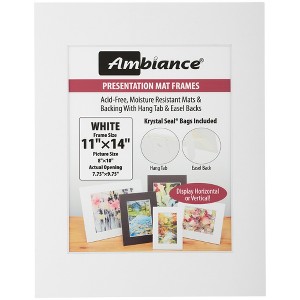 Ambiance Framing 5-Pack Mat Frame - Assorted Sizes & Colors - 1 of 4