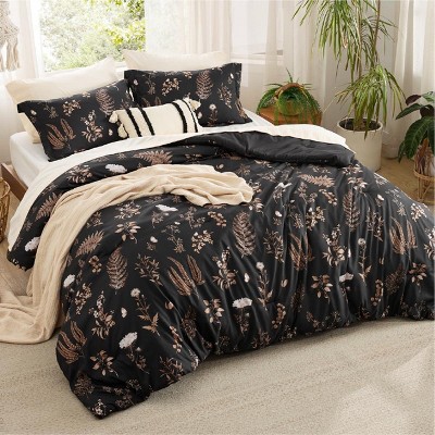 Bedsure Comforter Set Queen Size - Cute Floral Bedding Comforter Set — фото 7