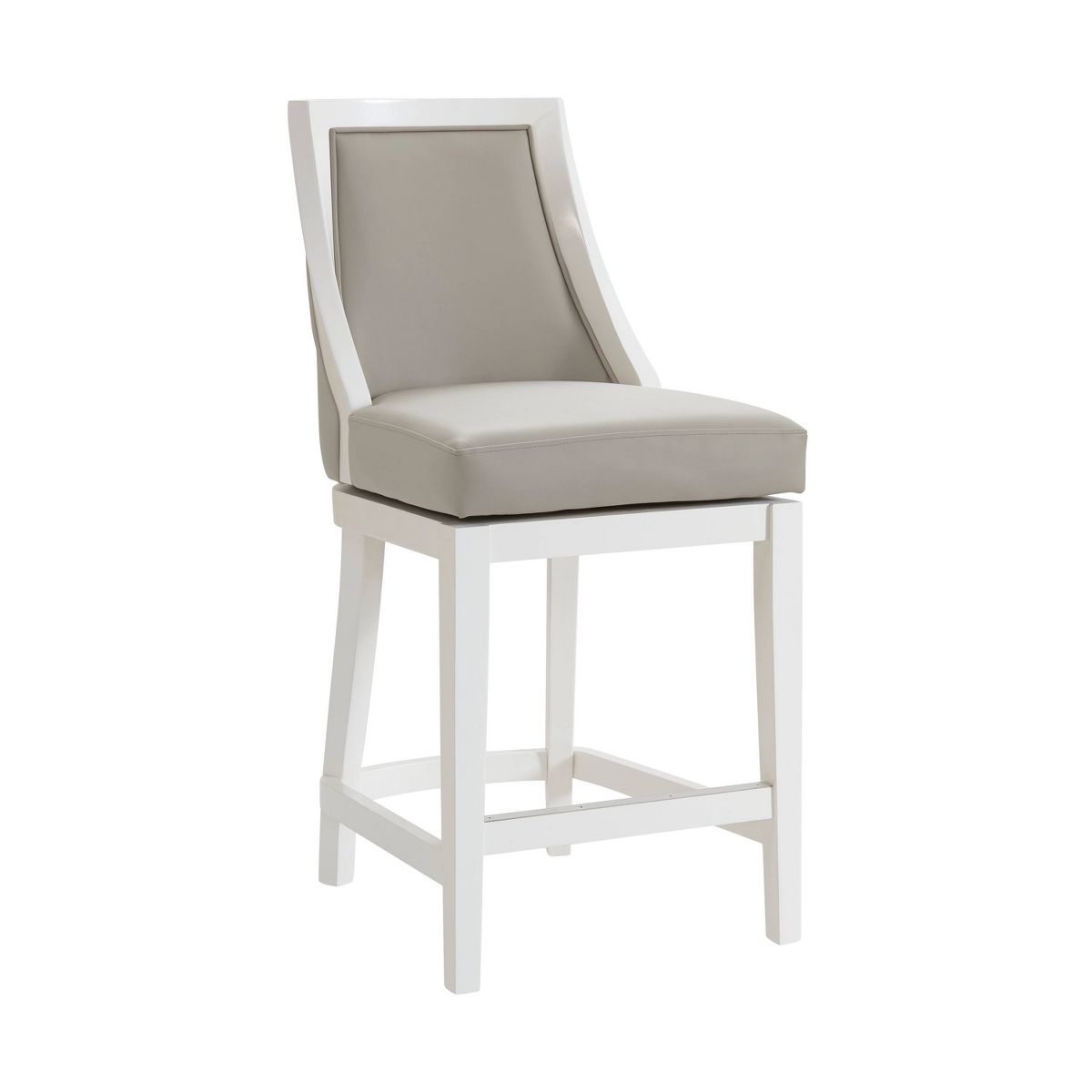 Set of 2 Ellie Counter Height Barstools with Back - Alaterre Furniture - thumbnail 3