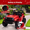 Electric Car for Kids with Remote Control, 12V Ride on Toys for 3+ Year Old, 3 Speeds Truck to Drive - 4 of 4