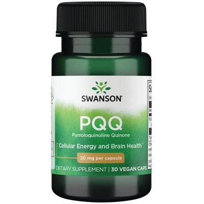 Swanson Dietary Supplements PQQ Pyrroloquinoline Quinone 20 mg Veggie Capsule 30ct.
