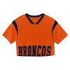 NFL Denver Broncos Women's Short Sleeve Fashion Crop Jersey - 2 of 3