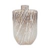 Elegant Glass Vase with Accents - Handcrafted Modern Decor for Home, Office, Bedroom, or Living Room - Durable Statement Piece - 2 of 4