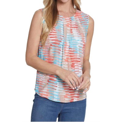 Women's Button Back Sleeveless Top - Multiples
