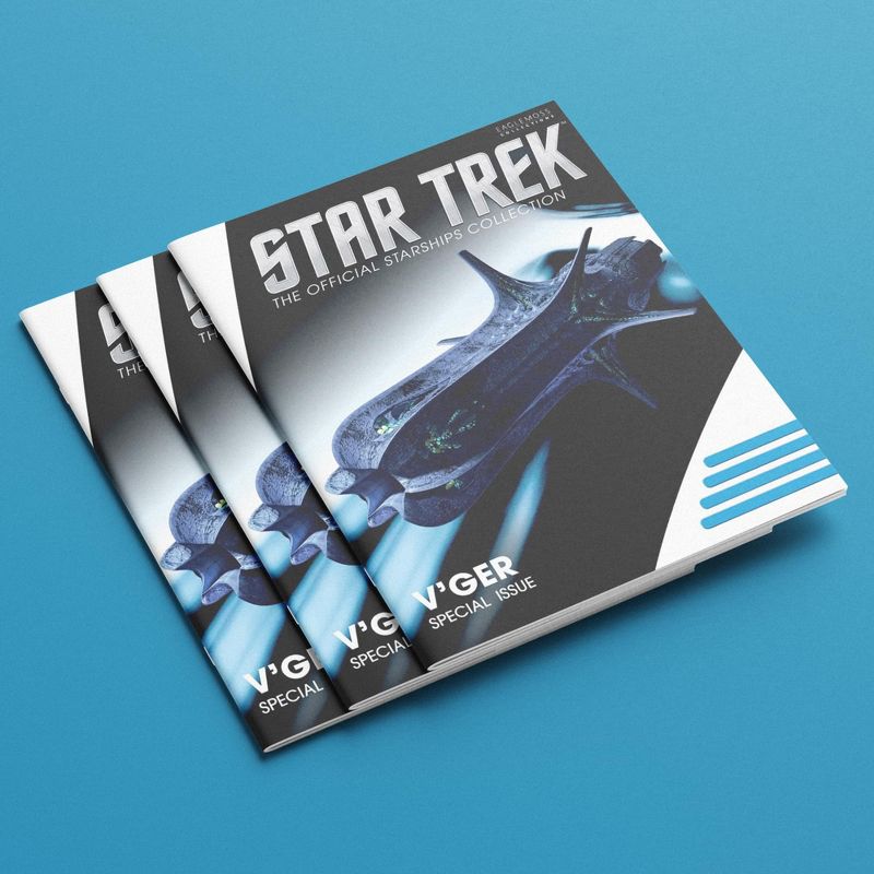 Eaglemoss Collections Star Trek Starships V'ger Magazine, 3 of 4