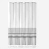 BAGOKIE 72"x72" Hemp Blend Shower Curtain - 2 of 4