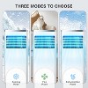 ZAFRO Remote Control&Window Kit, 3-in-1 AC Unit Built-in Dehumidifier,Fan Mode Portable Air Conditioner, white(8,000 BTU) - 4 of 4