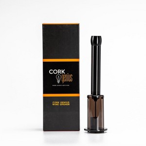Cork Genius Air-Pump Wine Opener Wine Bottle Opener with Air Lift Technology for Bottle Opening Stainless-Steel Design - Non-Electric Wine Opener - 1 of 4