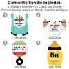 Big Dot of Happiness Let's Fiesta - 4 Baby Shower Games - 10 Cards Each - Gamerific Bundle - 3 of 4