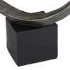Dahlia Studios Prader 13 1/2" High Matte Bronze Abstract Sculpture - 4 of 4