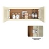 LOVMOR in Plywood Soft-Close Kitchen Wall Cabinet with 2 Doors for Kitchen, Bathroom, Living Room,Study - 3 of 3