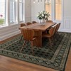 Border Geometric Area Rugs for Living Room Soft Washable Rug Low Pile Non-Slip Accent Rug for Bedroom - 2 of 4