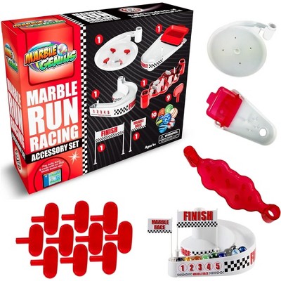 Marble Genius Marble Racing Booster Set - 10 Pieces Total (marbles Not ...