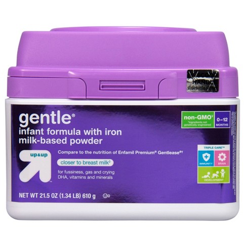Gentle Non-GMO Infant Formula With Iron Powder - 21.5oz - Up&Up ...
