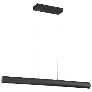 Access Lighting Carmel 1 - Light Island Pendant Light in  Matte Black - 1 of 2