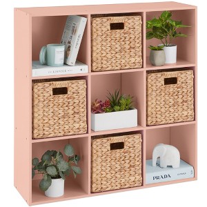 Best Choice Products 9-Cube Bookshelf, 13.5in Display Storage System, Organizer w/ Removable Back Panels - 1 of 4