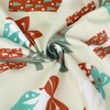 Unique Bargains Home Office Sofa Chair Couch Christmas Printed Velvet Throw Pillow Covers Set of 2 - 3 of 4