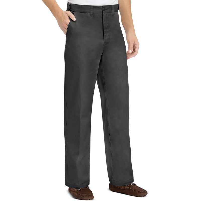 Collections Etc Mens Stretch Waist Chino Pants, 4 of 6