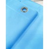 Home Mart Goods Sky Blue Vinyl Shower Curtain Liner Waterproof - 70" x 72" - 3 of 3