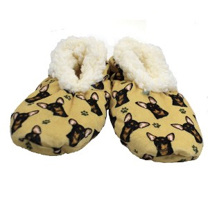 Apparel Black Chihuahua Slippers Non-Slip Comfy Warm  -  Slippers - 1 of 3