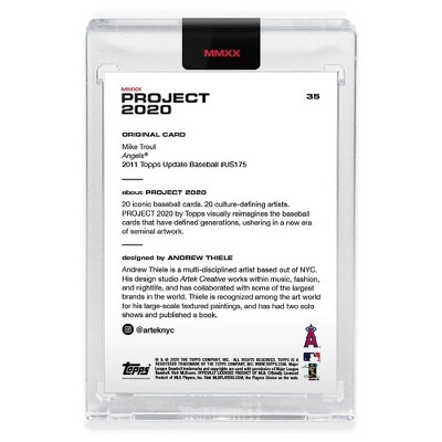 thumbnail interactive-video image 1 of Topps Project 2020 Mike Trout #399 Card By King Saladeen – Ungraded Mint 1 of 5