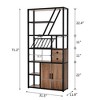 Bar Cabinet with Wine Rack, Wine Rack with Glass Bracket and LED Light, Sideboard, Family Bar, Controlled by Mobile Phone App, Which Can Play Music - 2 of 4