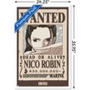 Trends International One Piece - Nico Robin Wanted Poster Framed Wall Poster Prints - 3 of 4
