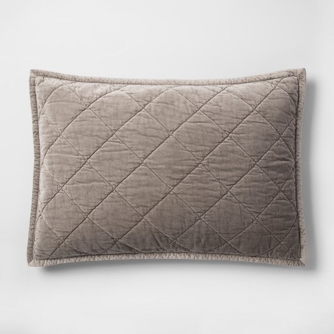 Velvet Pillow Sham Fieldcrest Target