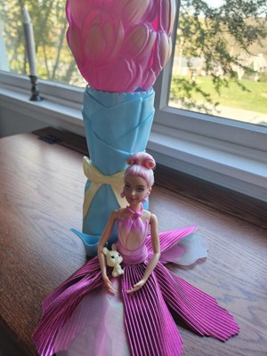 Barbie Petal Pop Scented Fashion Doll with Pink Tulip Dress, Reveal  Accessories like Bunny & More : Target