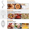 10QT Commercial Food Mixer 600W 3-Speed Stand Electric Dough Mixer Pizza Bakery - 4 of 4
